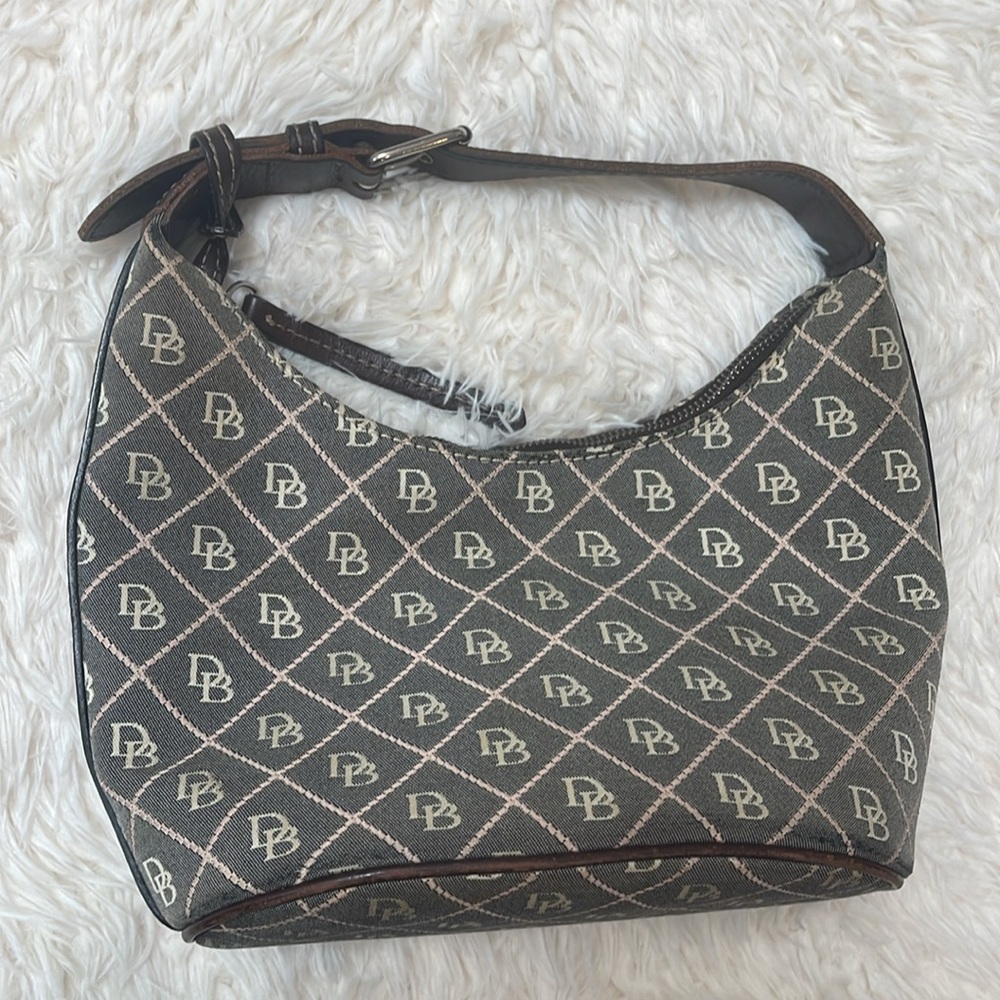 Vintage Dooney & Bourke Monogram Shoulder Bag – Timeless Classic